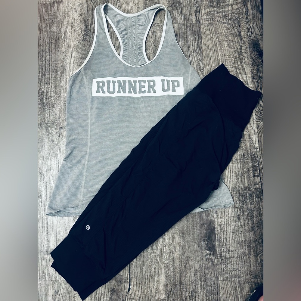 LULULEMON RUNNER UP TANK & DANCE STUDIO JOGGERS